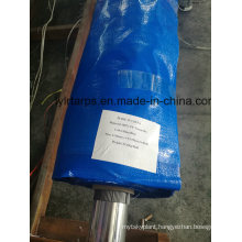 Blue Waterproof PE Tarpaulin Roll, Poly Tarp Truk Cover